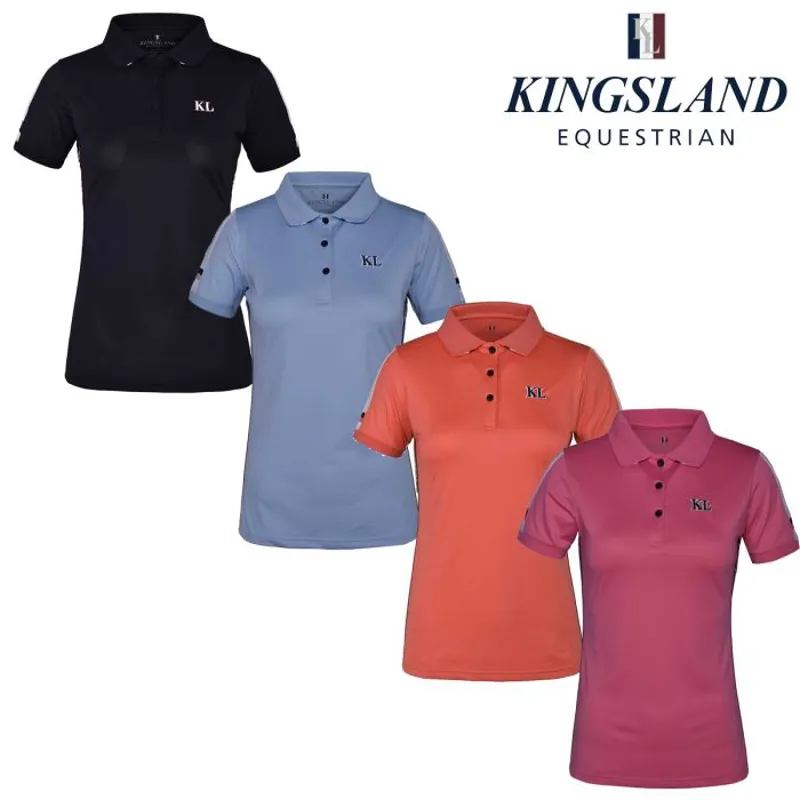 Kingsland KL uma Ladies Polo Shirt - Chateau Rose-2