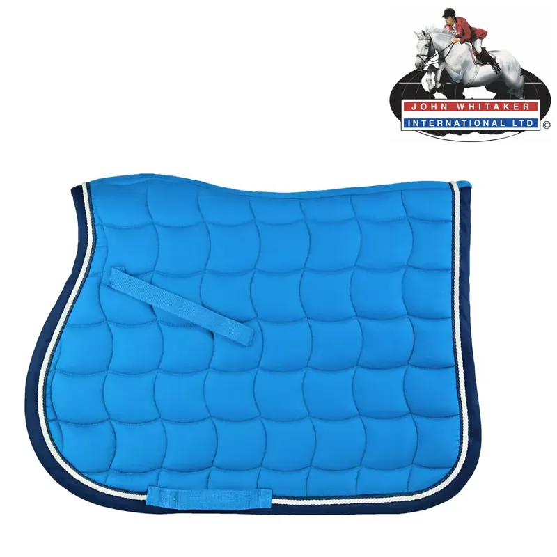 John Whitaker Upton Saddle Pad - Blue