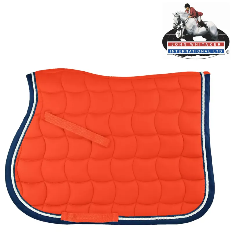 John Whitaker Upton Saddle Pad - Orange 