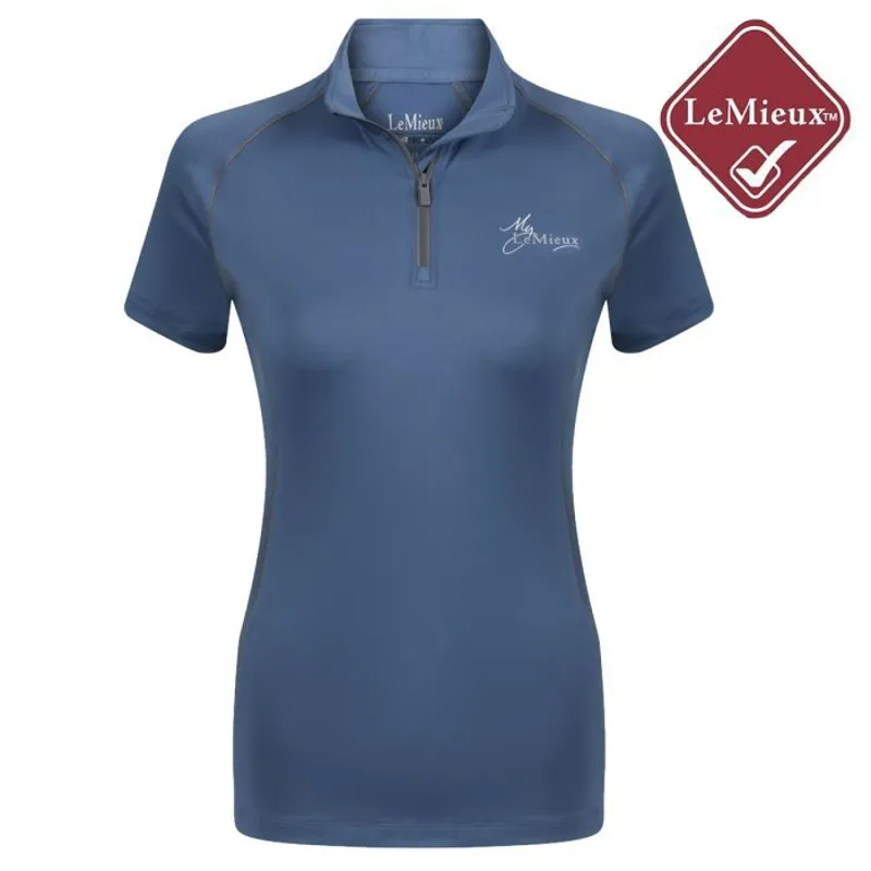 My LeMieux AirTec UV Shirt - Ice Blue/Grey