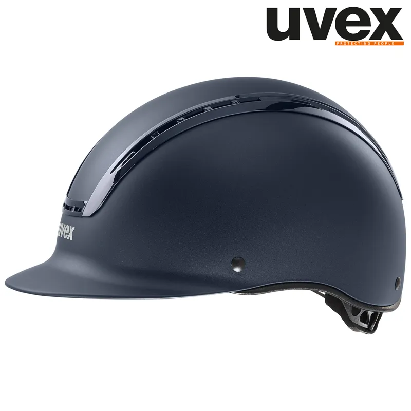 Uvex Suxxeed Active Riding Hat - Navy Matt