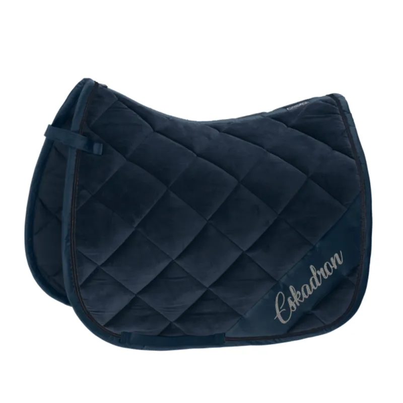 Eskadron Velvet Crystal Saddlecloth Classic Sports Ltd. SS19 - Navy