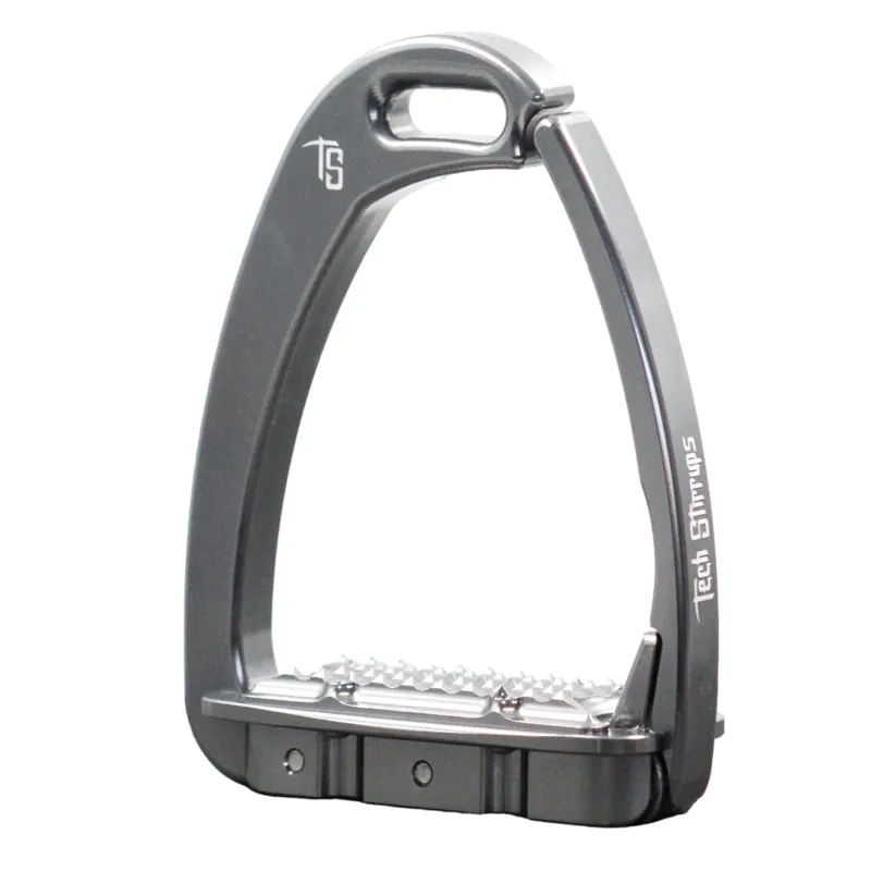 Tech Stirrups Venice Young Evo - Titanium