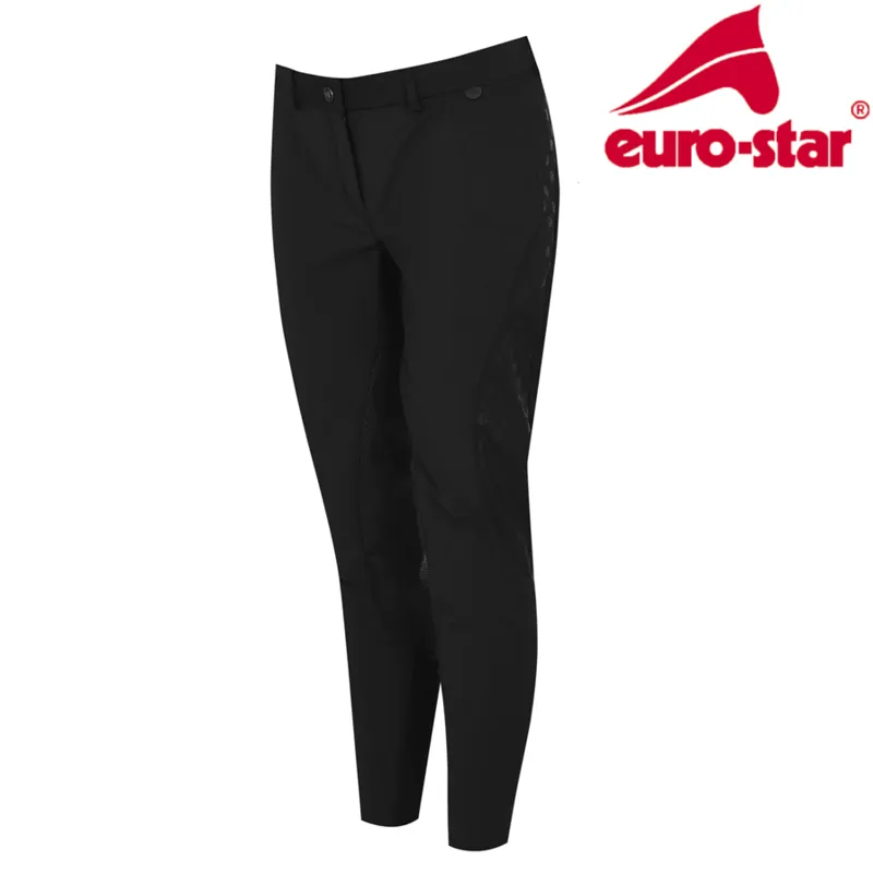 Euro-Star Riding Breeches Victory Full Grip - Meteorite