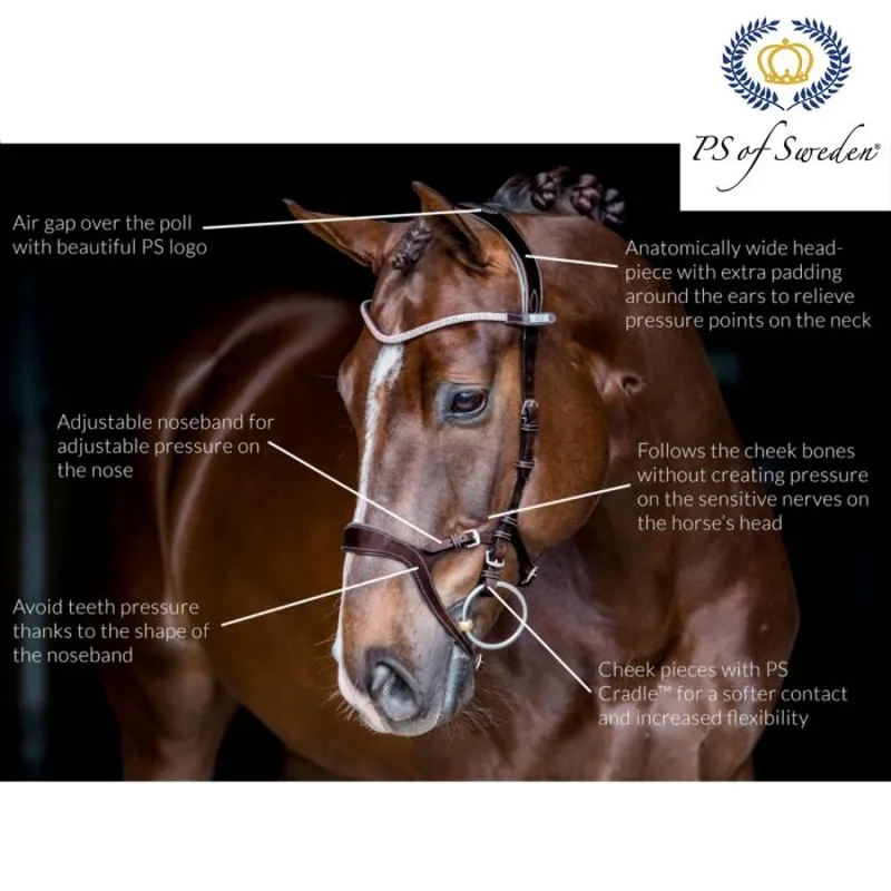 PS of Sweden Nirak Bridle - Brown