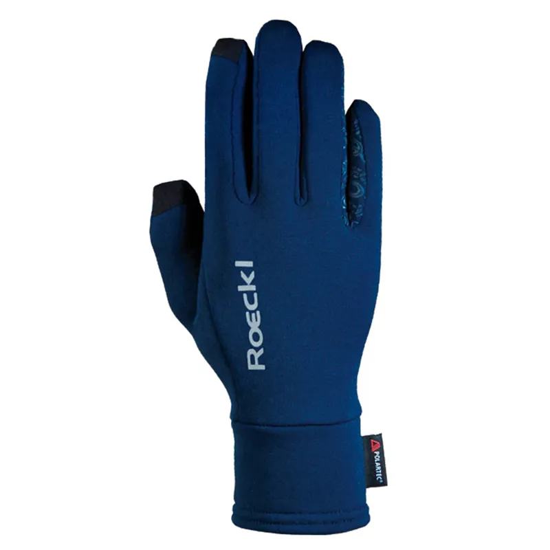 Roeckl Weldon Polartec Touchscreen Gloves - Navy