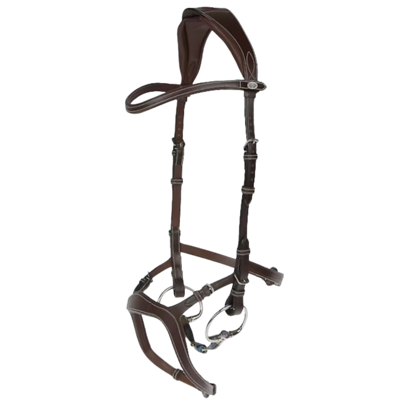 PS of Sweden Noseband Nirak - Cob - Brown-1