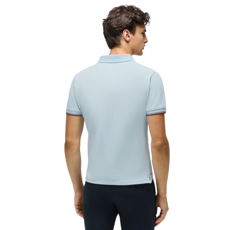 Tommy Hilfiger Men's Davis Pique Polo Shirt - Sweet Blue-1