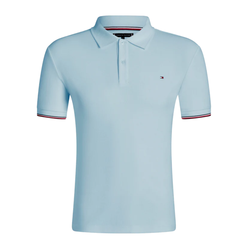 Tommy Hilfiger Men's Davis Pique Polo Shirt - Sweet Blue-2