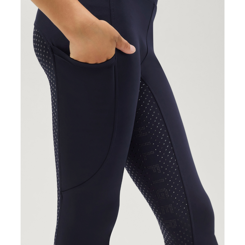 Tommy Hilfiger Devon Riding Leggings Young Rider - Desert Sky-3