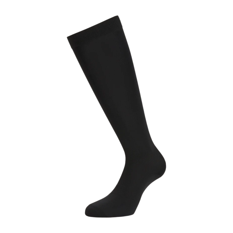 Tommy Hilfiger Fontana Rhinestone Riding Socks - Black-1