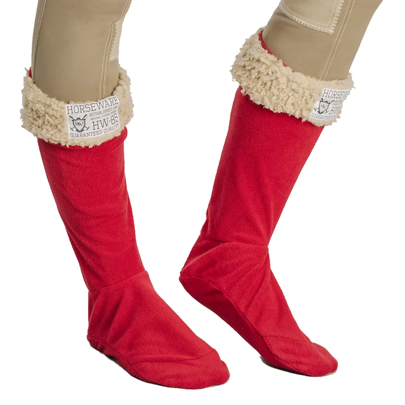 Horseware Welly Cosy Sock - Scarlet