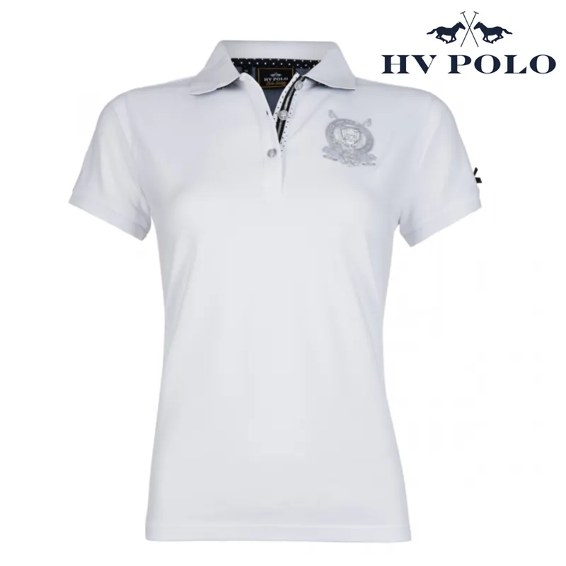 HV Polo Beil Ladies Polo Shirt - Optical White