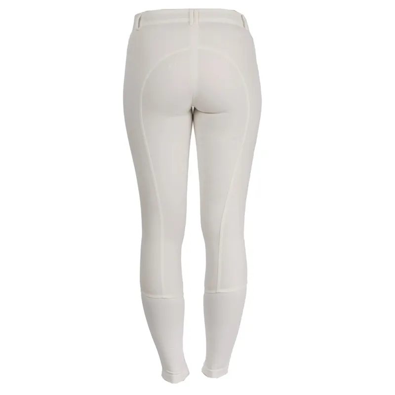 Horseware AA Summer Silicone Full Seat Breeches - White-1