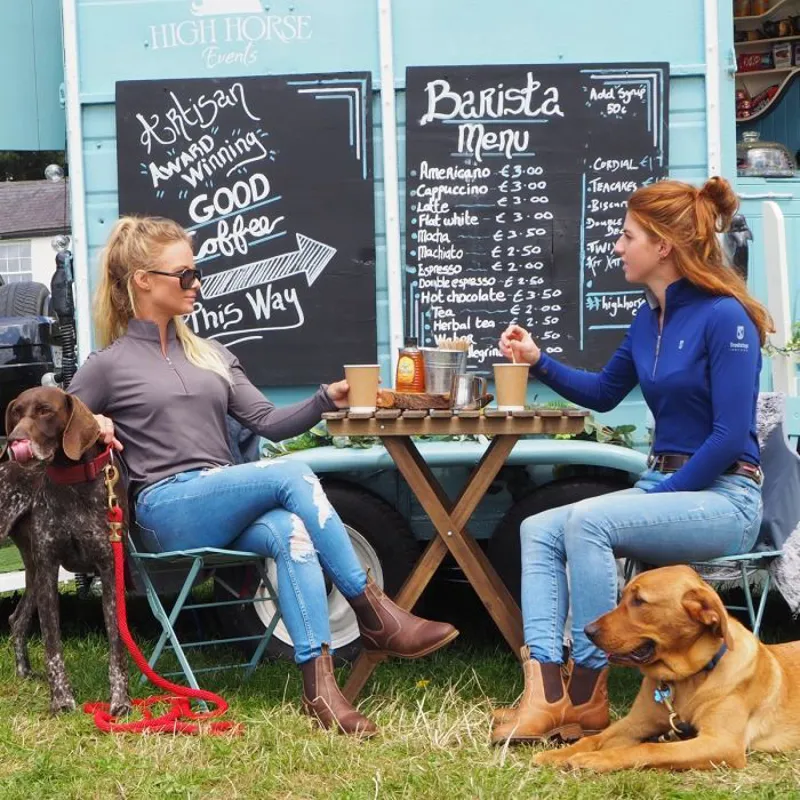 Tredstep Symphony Winter Chic Riding Shirt - Twilight Blue-1