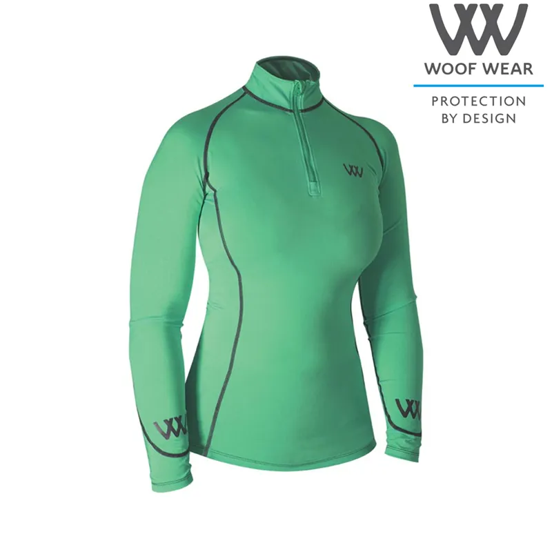 Woof Wear Ladies Performance Riding Shirt - Mint