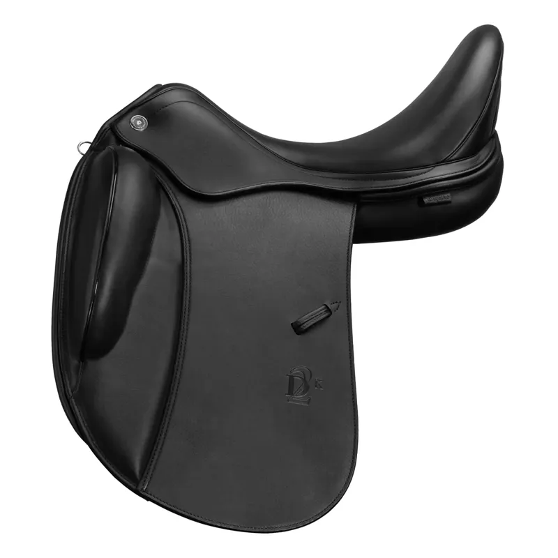 Prestige X-D2 K Monoflap Dressage Saddle - Black - 17 Inch