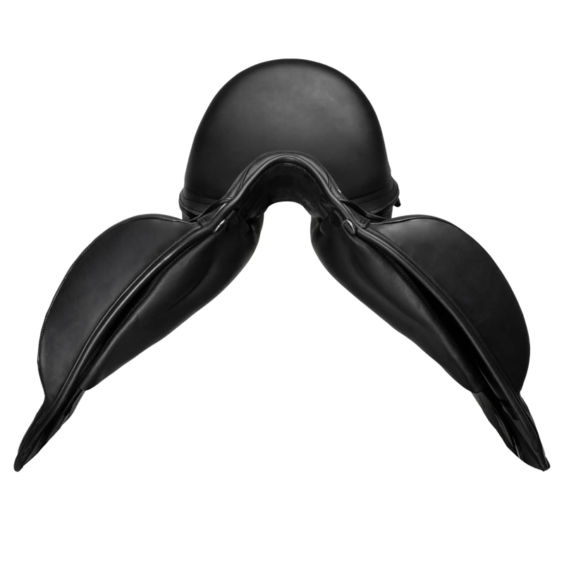Prestige X-D2 K Monoflap Dressage Saddle - Black - 17 Inch-1