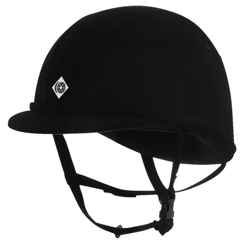 Charles Owen YR8 Riding Hat - Black