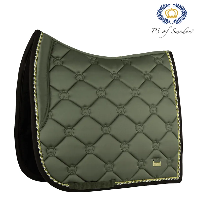 PS Of Sweden Monogram Dressage Saddlepad - Moss