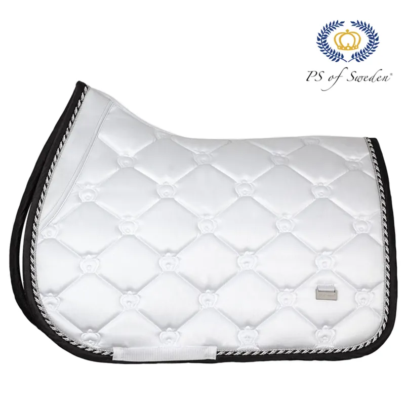 PS Of Sweden Winning Round Jump Saddle Pad - White