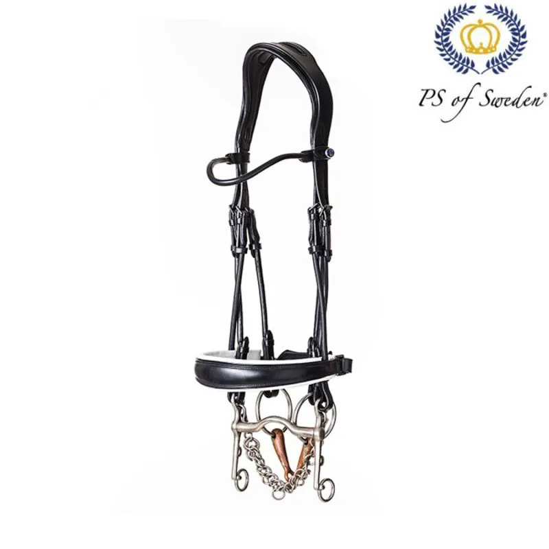 PS Of Sweden Grand Prix Double Bridle - Black