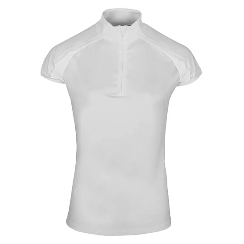 Horseware AA Platinum Pula Competition Short Sleeve Tech Top - White
