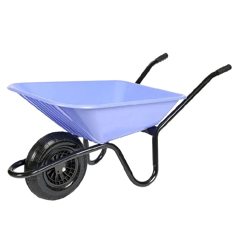Carrimore 90 Litre Super Barrow - Pneumatic Wheel - Purple