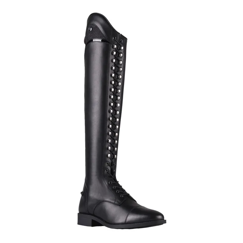 QHP Hailey Junior Long Riding Boots - Black
