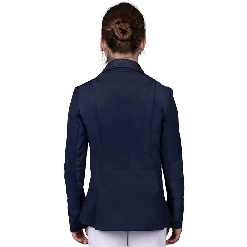 QHP Kae Junior Competition Jacket - Navy-1
