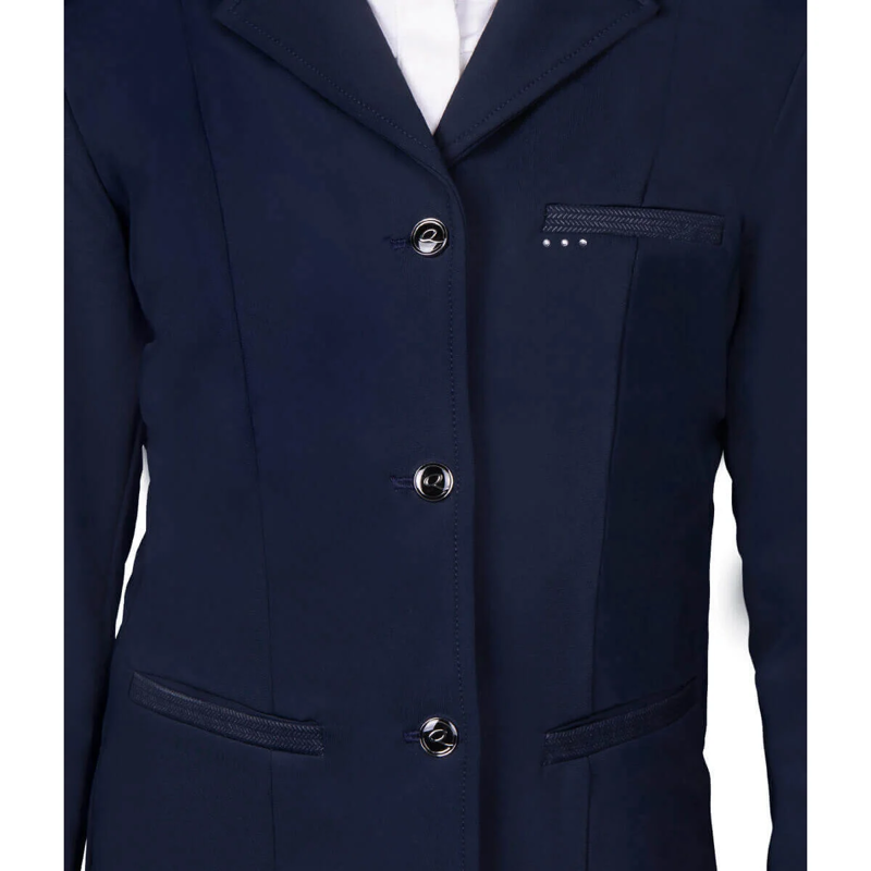 QHP Kae Junior Competition Jacket - Navy-2