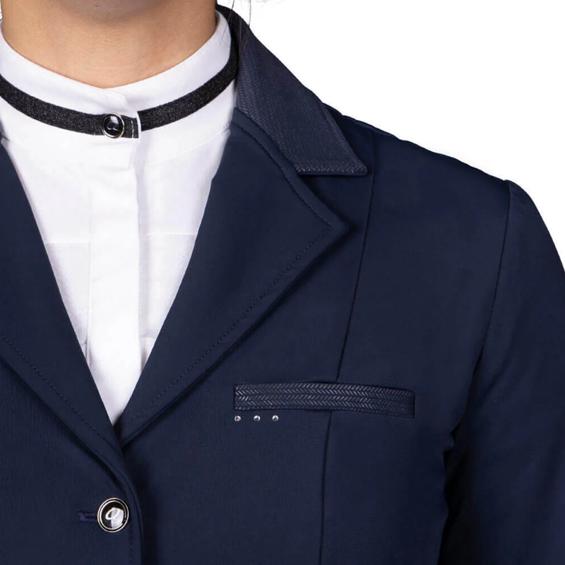 QHP Kae Ladies Competition Jacket - Navy-5