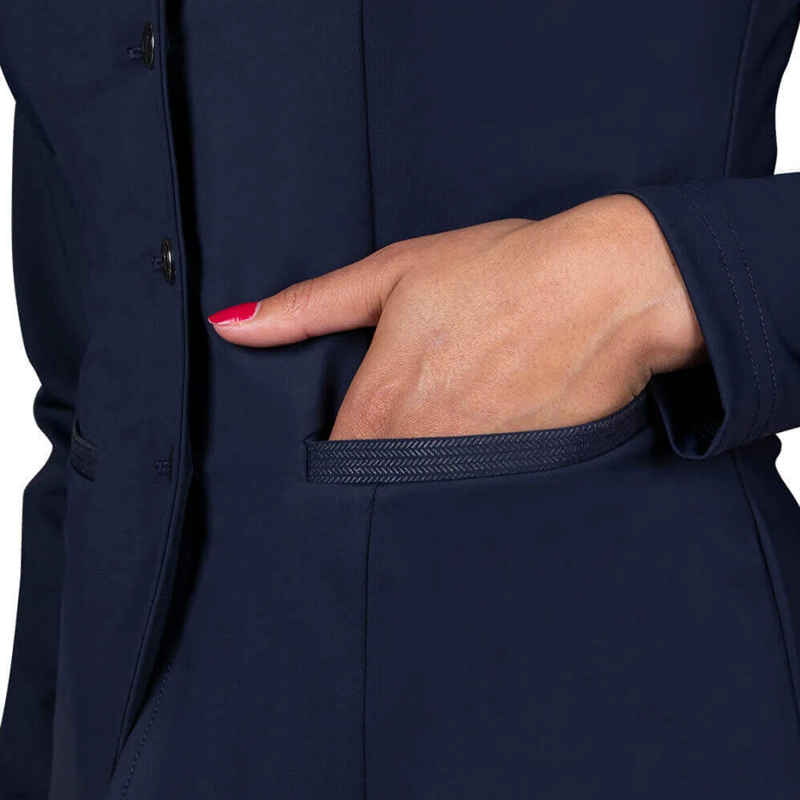 QHP Kae Ladies Competition Jacket - Navy-3