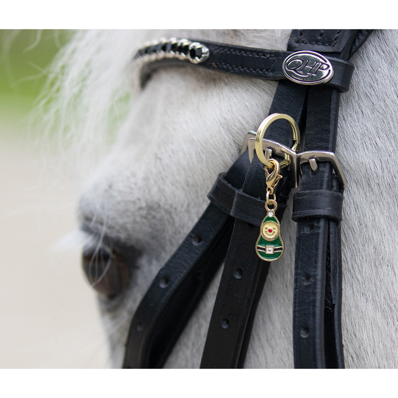 QHP Christmas Bridle Charm - Elf-2