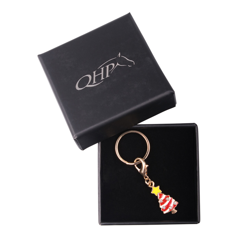 QHP Christmas Bridle Charm - Christmas Tree-1