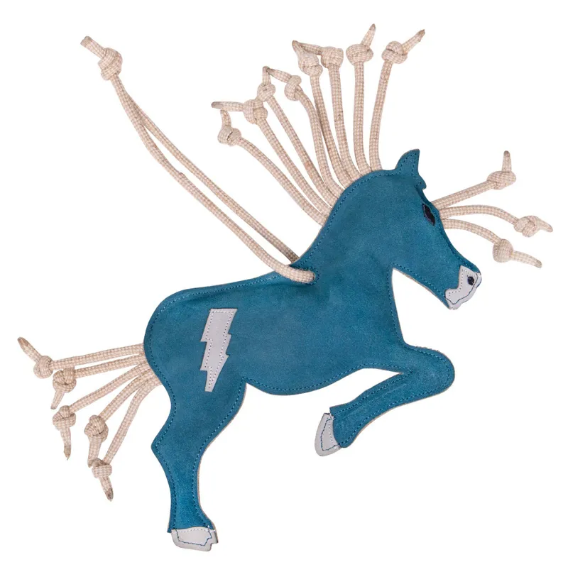 QHP Horse Toy Thunderbolt Deep Lagoon