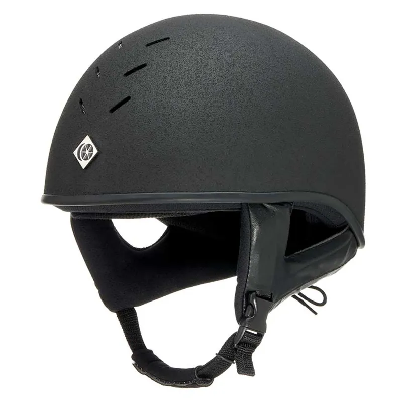 Charles Owen Race II Skull Riding Hat - Black