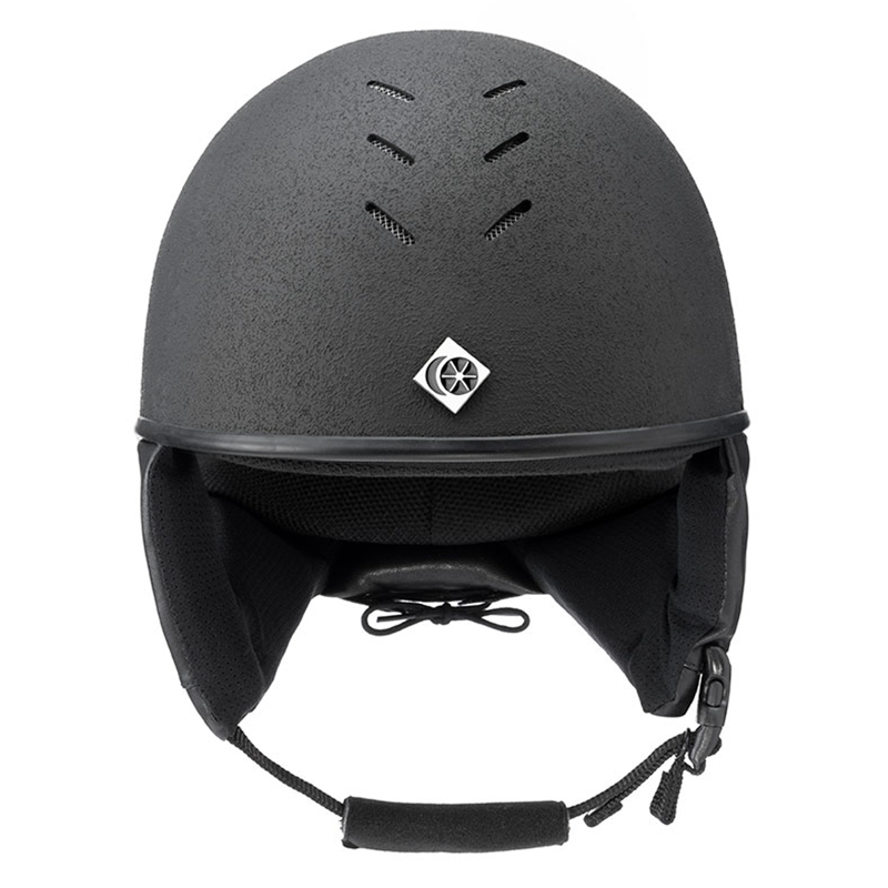 Charles Owen Race II Skull Riding Hat - Black-1