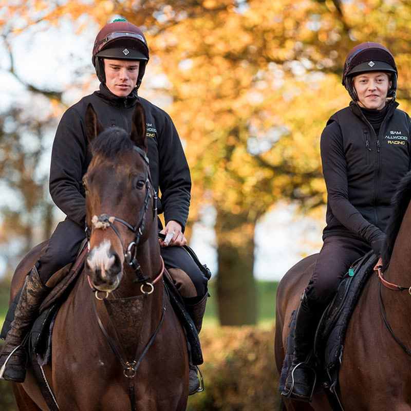 Charles Owen Race II Skull Riding Hat - Black-4