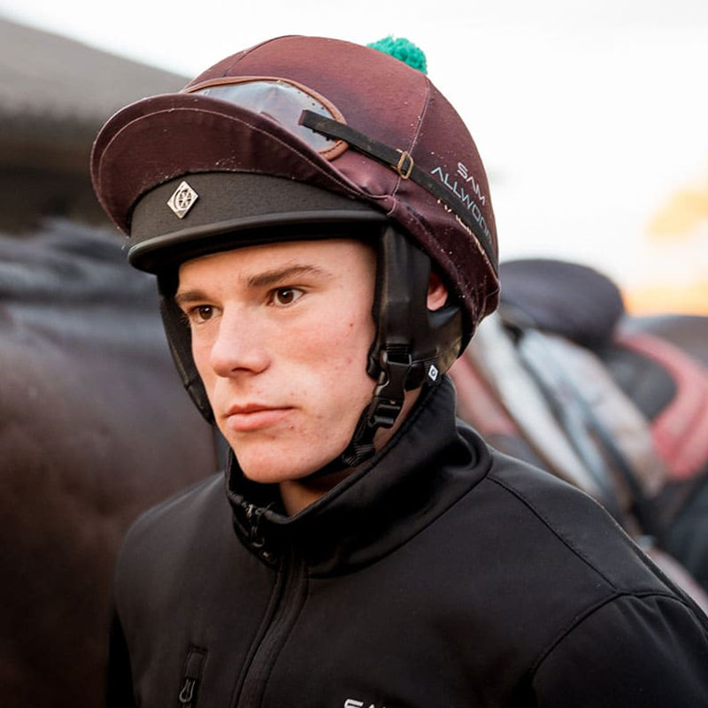 Charles Owen Race II Skull Riding Hat - Black-3