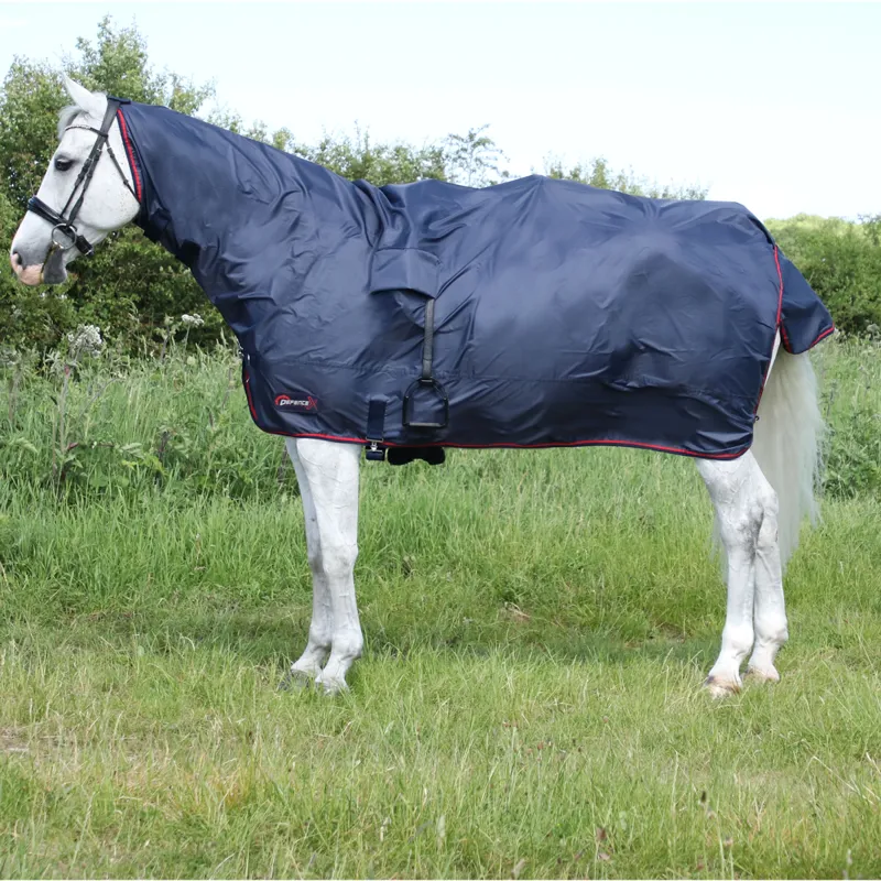 Hy DefenceX System RainX Protect Ride On Rug - Navy/Red