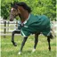 Horseware Rambo Original Lite 0g Turnout Rug With Leg Arches - Green/Silver
