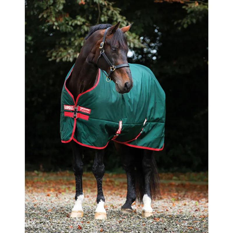 Horseware Rambo Original Lite 0g Turnout Rug - Green/Red