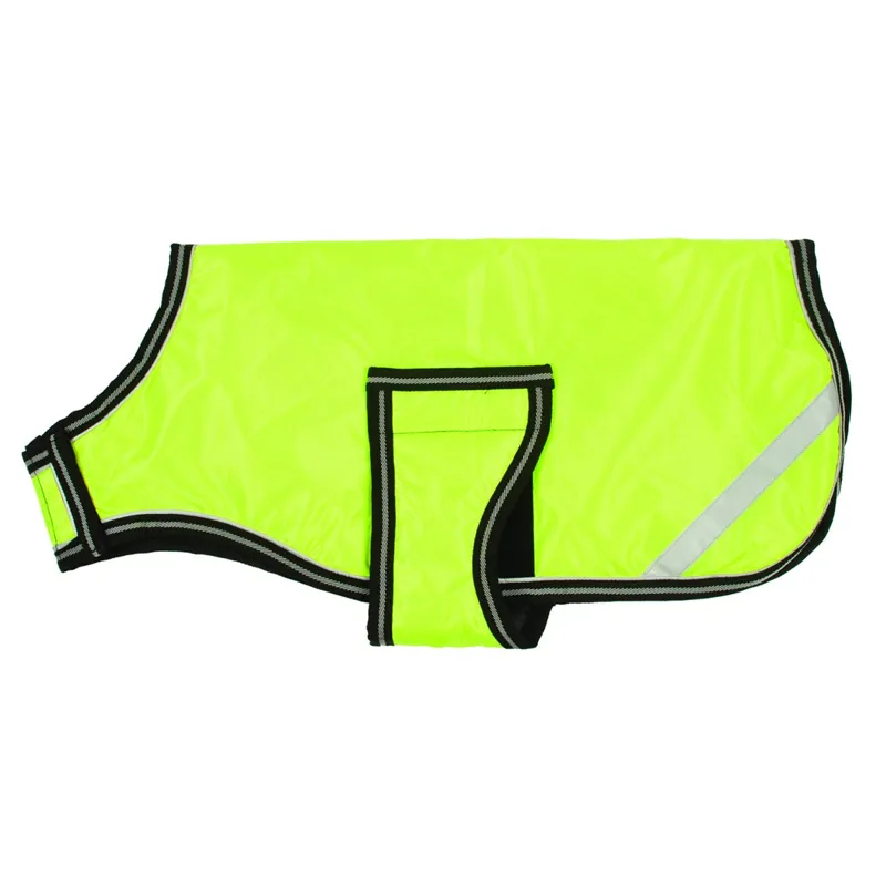Horseware Rambo Reflective Dog Rug Coat Fluorescent Yellow