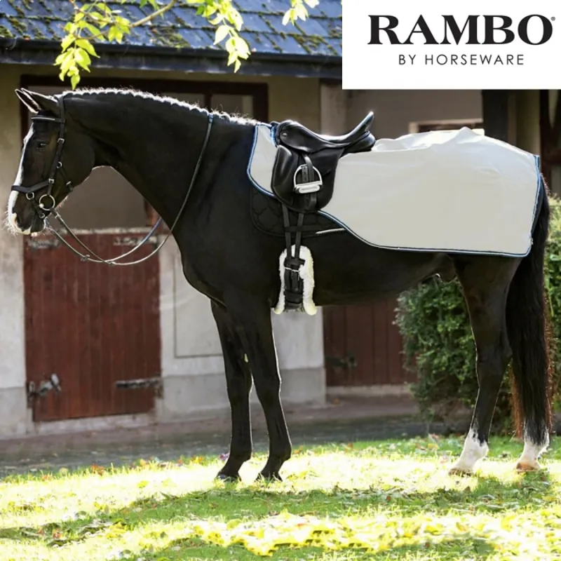 Horseware Rambo Nightrider Competition Sheet - Silver/Black