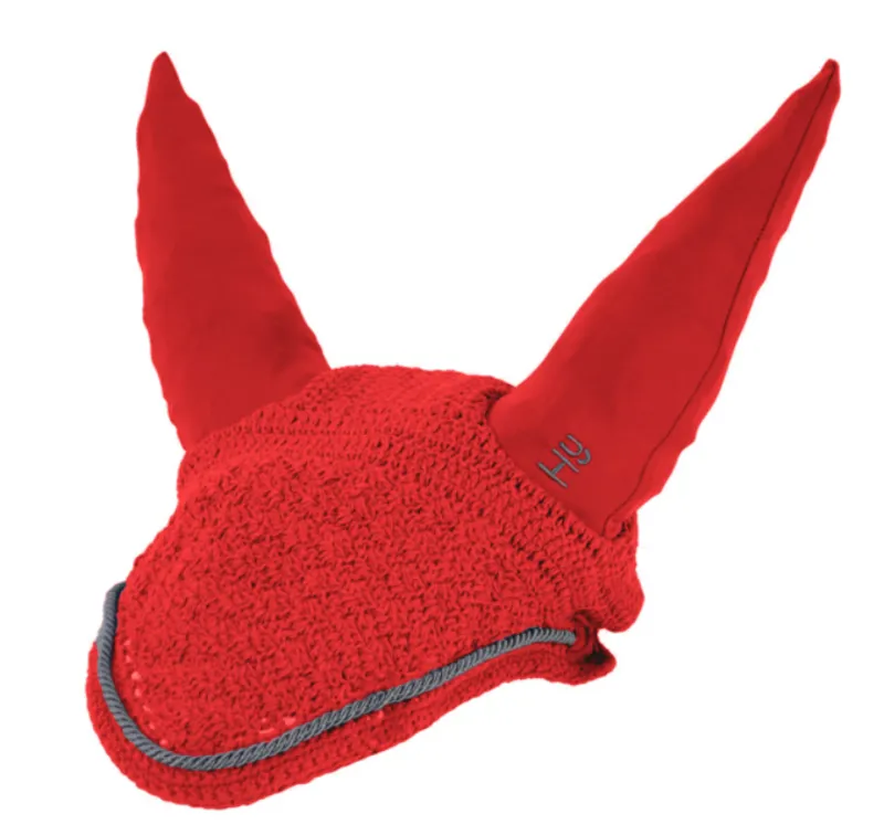 Hy Sport Active Fly Veil - Rosette Red