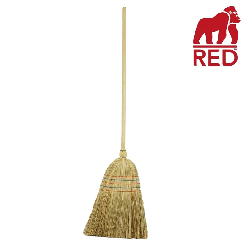 Red Gorilla Complete Corn Broom - Natural