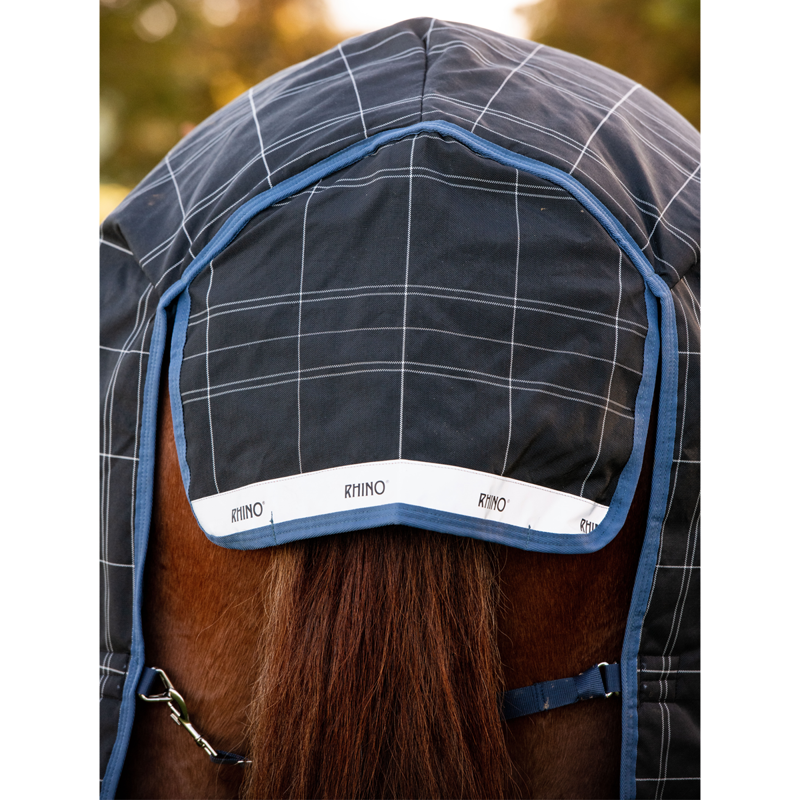 Horseware Rhino Plus Reflectech Vari-Layer Turnout Rug 250g - Navy Reflective/Indigo-5