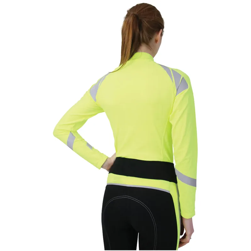 Hy Equestrian Reflector Base Layer - Yellow-1