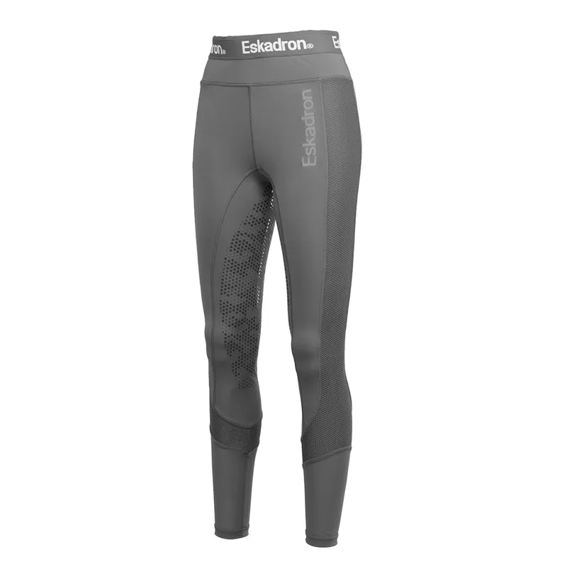 Eskadron Reflexx Riding Tights - Grey/Black/Brown - XS